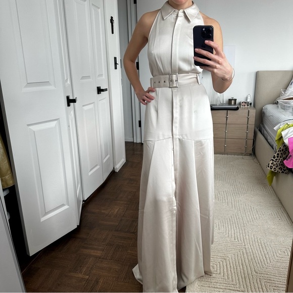 NWT Reiss Champagne Gown - Picture 11 of 12